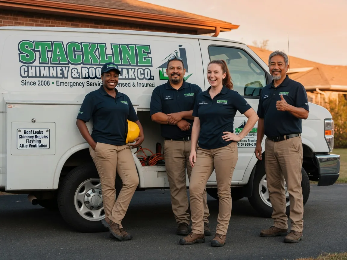 Chimney flashing repair company in Haughton, LA